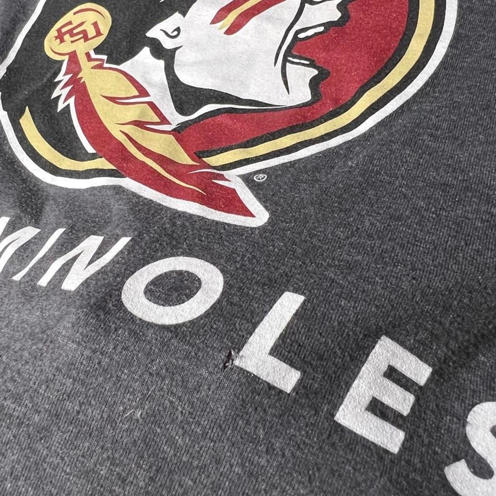 Florida State Seminoles T-Shirt with Seminole head graphic - Picture 4 of 6